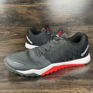 Reebok Nano-Web Black Grey Red White Sneakers Women's Size US 10 V70382